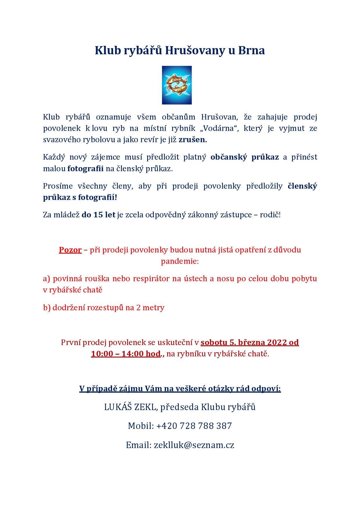 Prodej povolenek v roce 2022