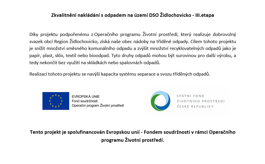 Zkvalitnění nakládání s odpadem